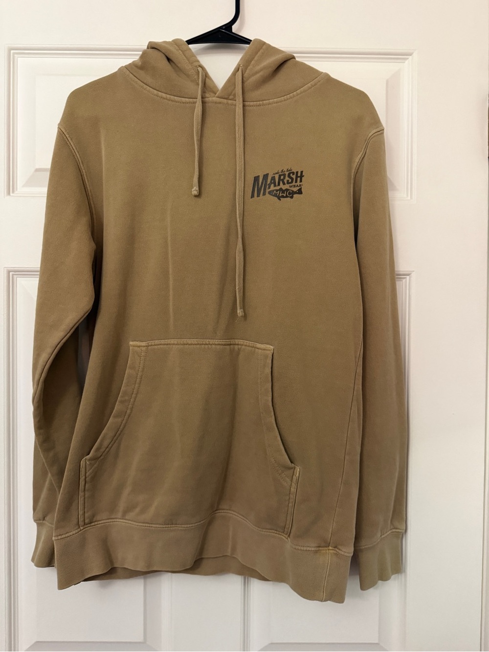 Southern Marsh Men's Pullover Hoodie in Tan